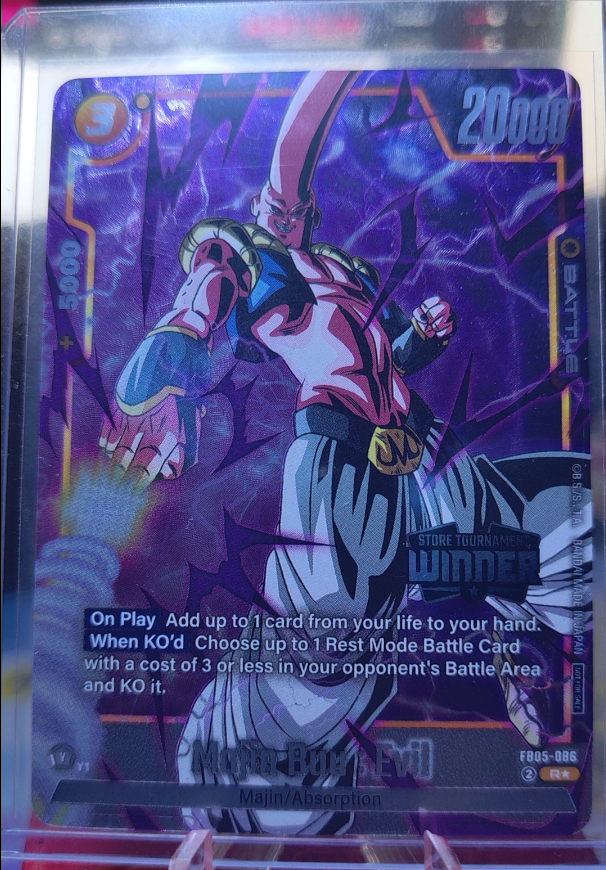 Majin Buu : Evil #FB05-086 (Store Tournament Winner Promo)
