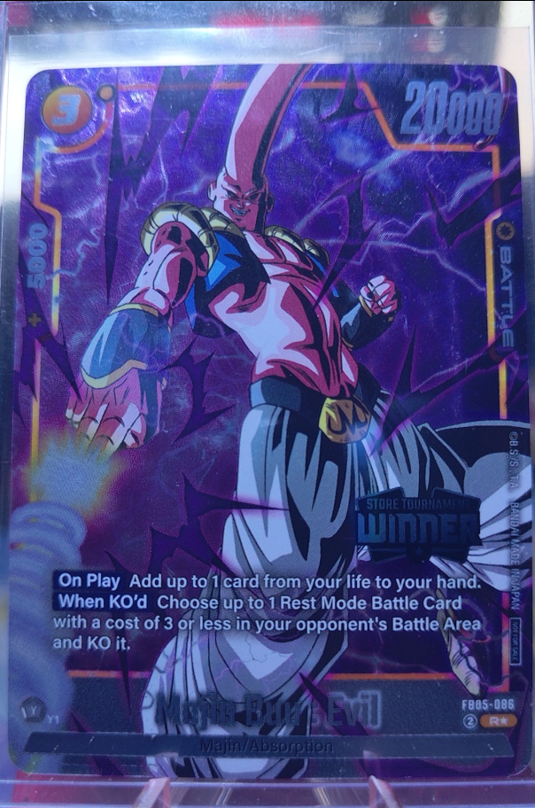 Majin Buu : Evil #FB05-086 (Store Tournament Winner Promo)