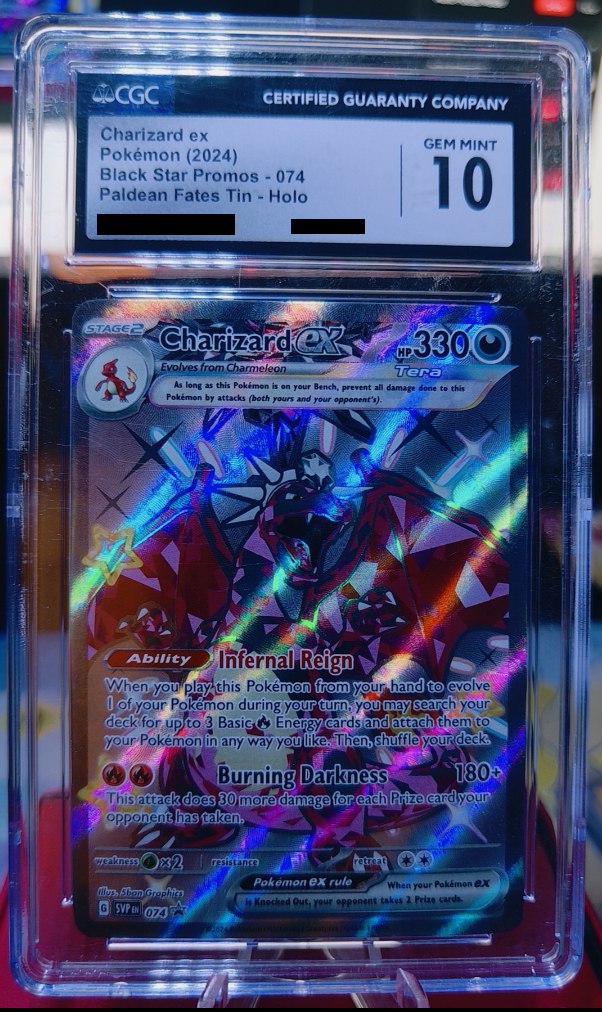 Charizard Ex #074 Promo CGC 10