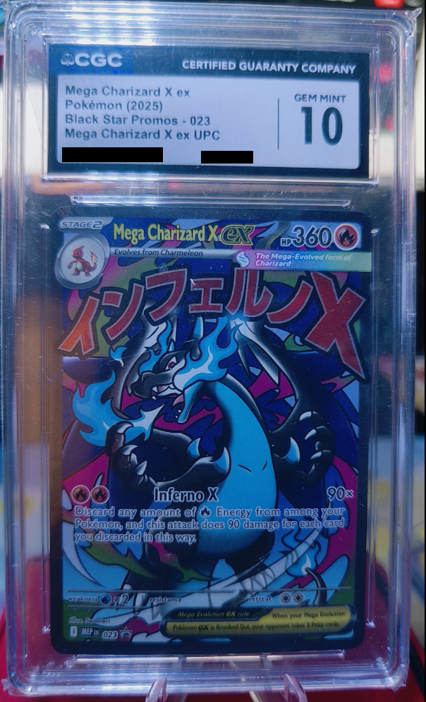 Mega Charizard X Ex #023 promo CGC 10
