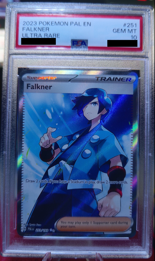 Falkner #251/193 Paldea Evolved PSA 10