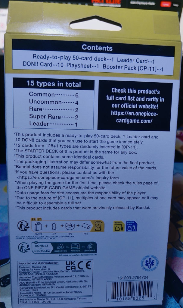 Starter Deck 28: GREEN/YELLOW Yamato (ST-28)