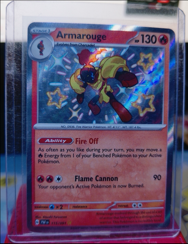 Armarouge #115/091 Paldean Fates