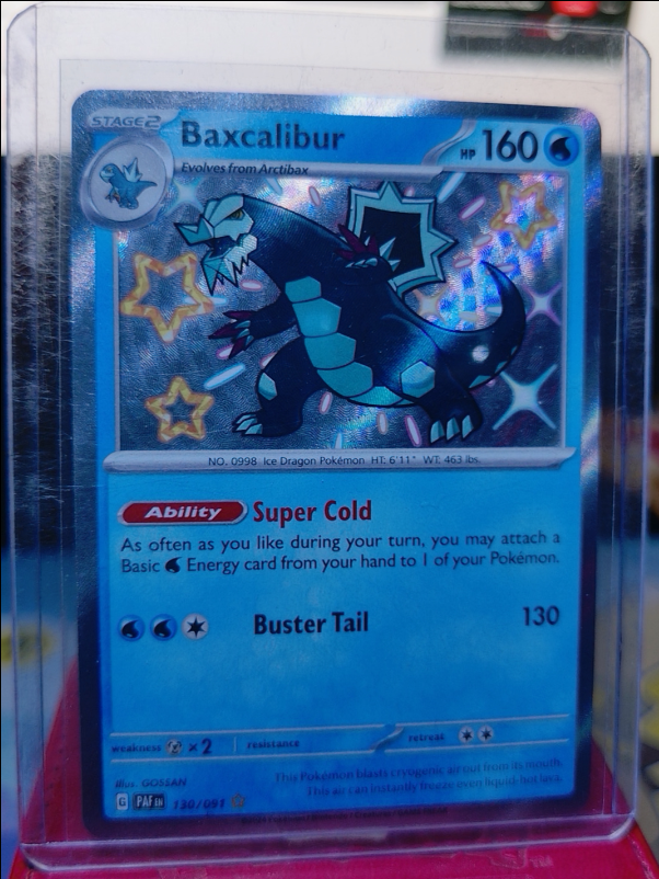 Baxcalibur  #130/091 Paldean Fates