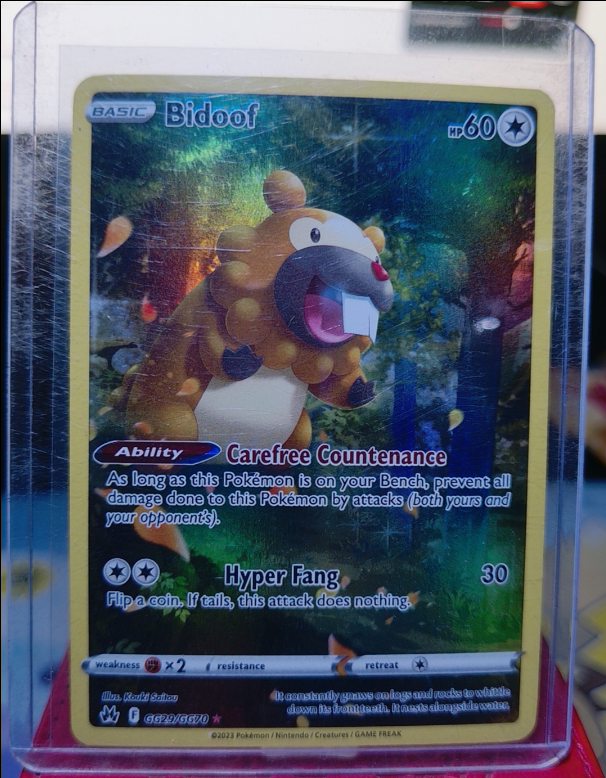 Bidoof #GG29/GG70 Crown Zenith