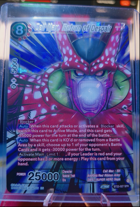 Cell Max, Return of Despair (SPR) #BT22-027 Critical Blow