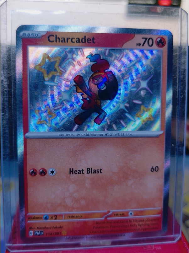 Charcadet #114/091 Paldean Fates