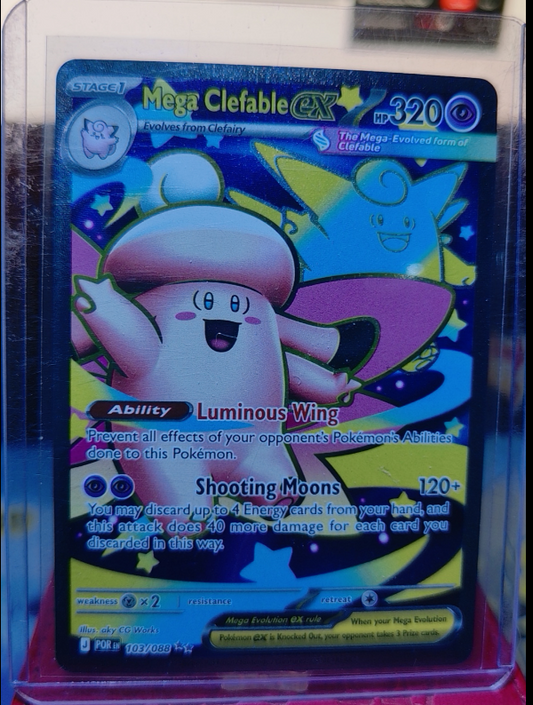 Mega Clefable ex #103/088 Perfect Order