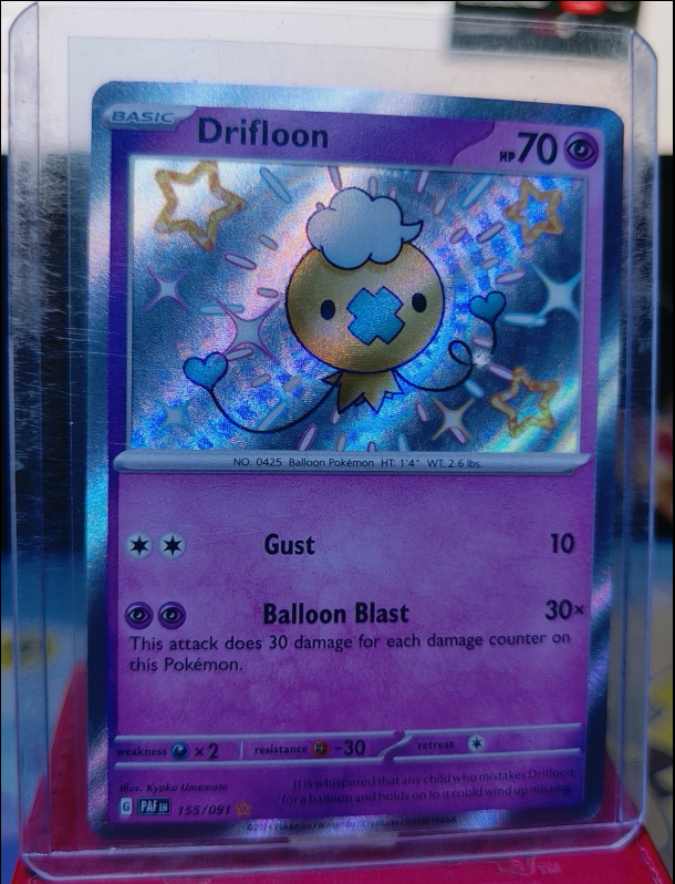 Drifloon #155/091 Paldean Fates