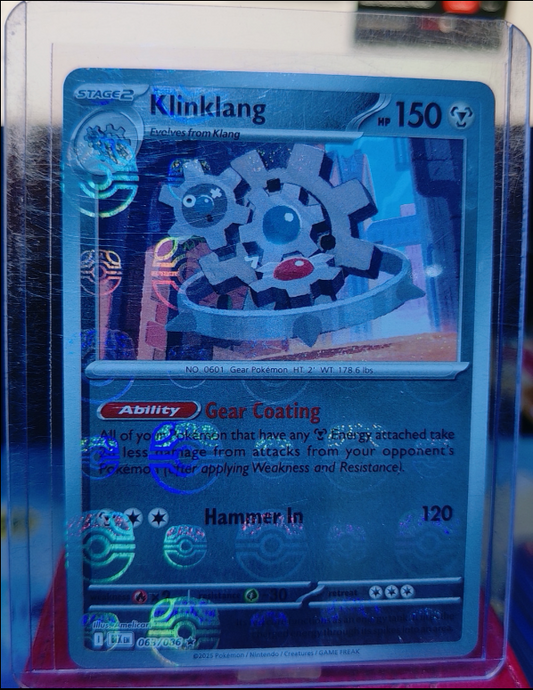 Klinklang #063/086 (Master Ball) Black Bolt