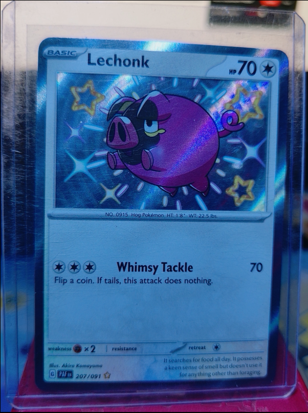 Lechonk #207/091 Paldean Fates