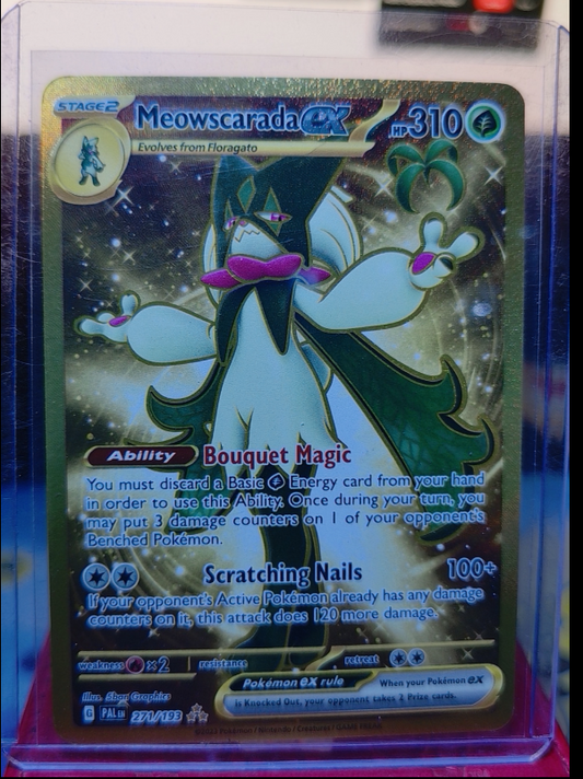 Meowscarada ex #271/193 Paldea Evolved