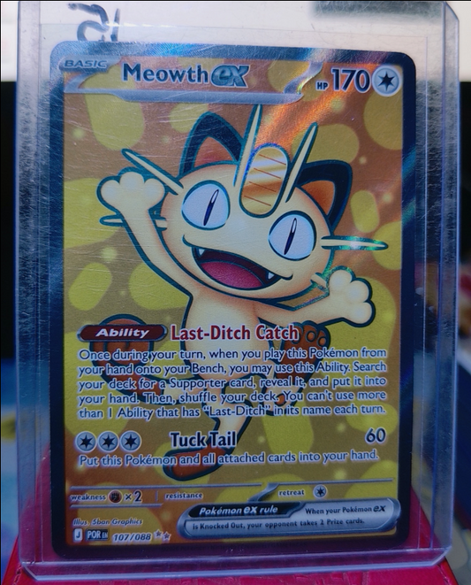 Meowth ex #107/088 Perfect Order