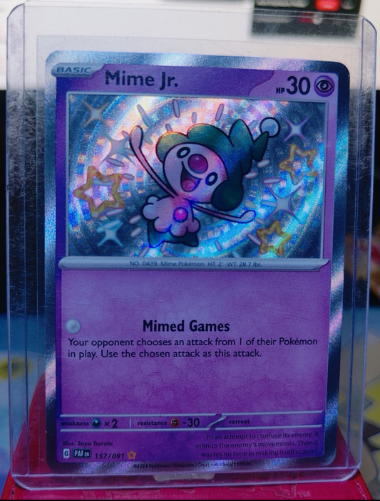 Mime Jr. #157/091 Paldean Fates