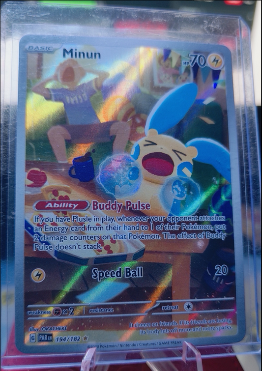 Minun #194/182 Paradox Rift