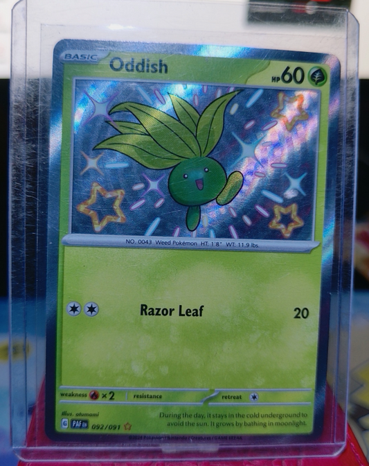 Oddish #092/091 Paldean Fates