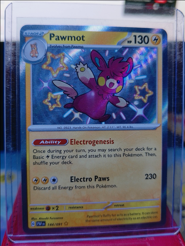 Pawmot #144/091 Paldean Fates