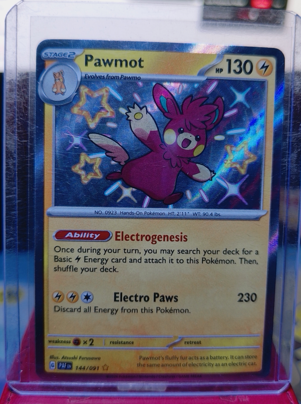 Pawmot #144/091 Paldean Fates