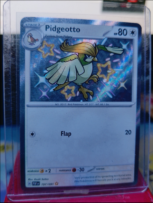 Pidgeotto #197/091 Paldean Fates