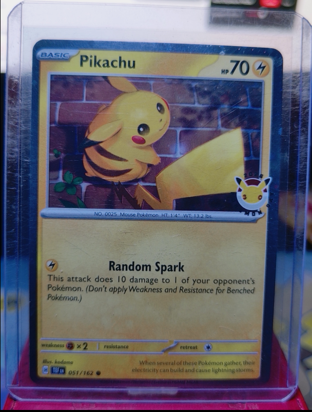 Pikachu  #051/162 Pokemon Day Promo