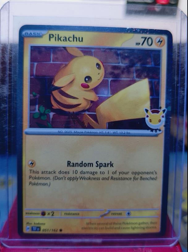Pikachu  #051/162 Pokemon Day Promo