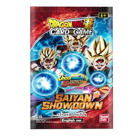 DBS B-15 Saiyan Showdown Booster Pack