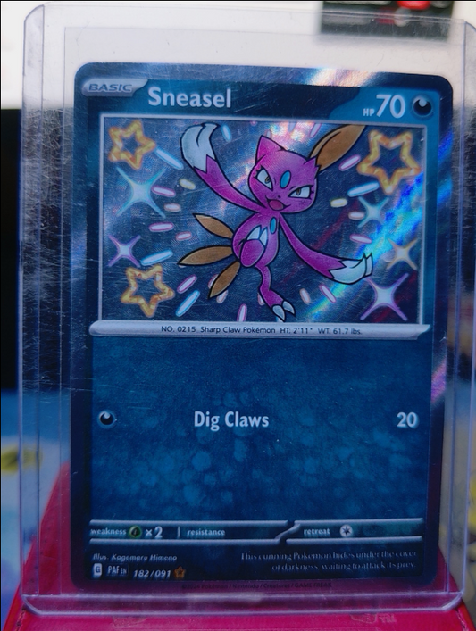 Sneasel #182/091 Paldean Fates
