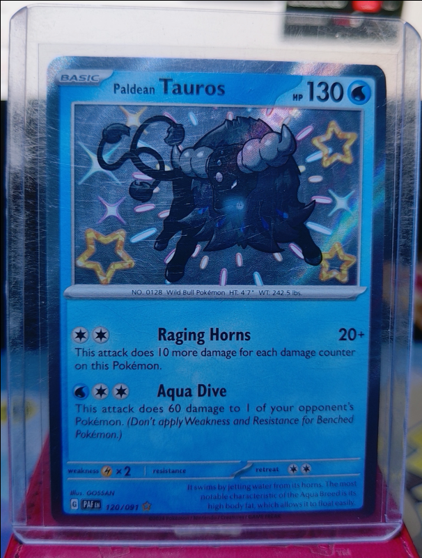 Paldean Tauros #120/091 Paldean Fates