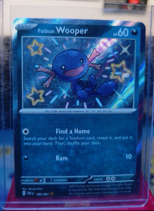 Paldean Wooper #180/091 Paldean Fates