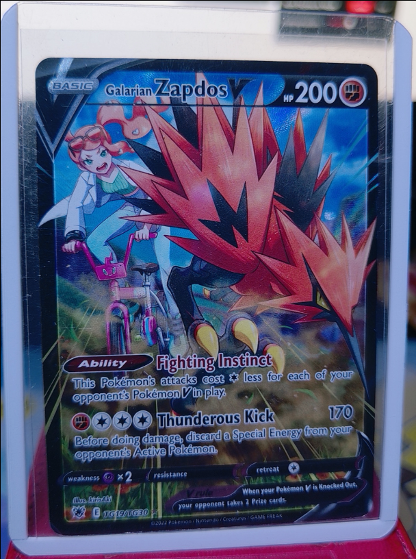 Galarian Zapdos V #TG19/TG30 Astral Radiance